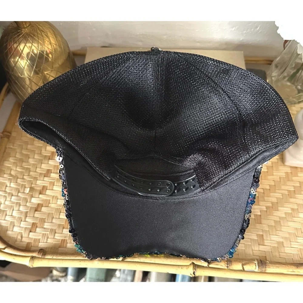 Women's Sequined Baseball Cap